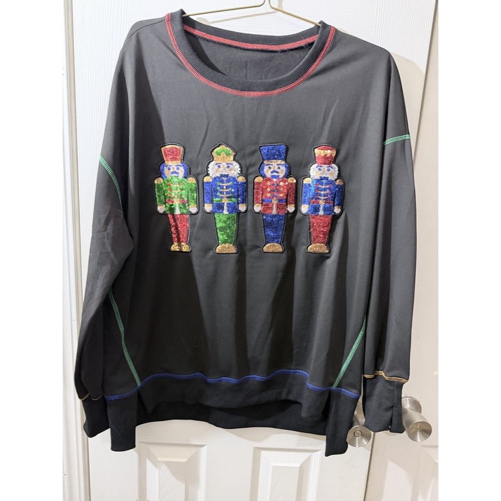 Nutcracker Boutique Plus Size 2X Knit Shirt Sweater